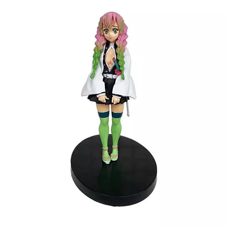 Anime figura demônio slayer figuras kimetsu não yaiba boneca tanjiro nezuko zenitsu estatueta inosuke guerreiro figura de ação modelo brinquedos