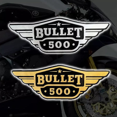 Para harley adesivo e decalques são emblemas de motocicleta retro royal enfield com acessórios decorativos padrão de alumínio adesivos ?
