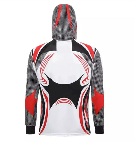 2025 sublimação meio zíper fino ajuste hoodie personalizado venda quente impressão camisa de pesca à prova ultravioleta torneio camisa de pesca