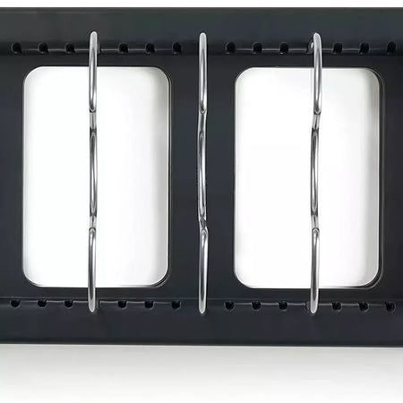 Novo rack de panela telescópico de 6 grades, organizador de panelas, suporte de armário que economiza espaço para panelas, panelas e tampas, mantenha sua cozinha pura e arrumada