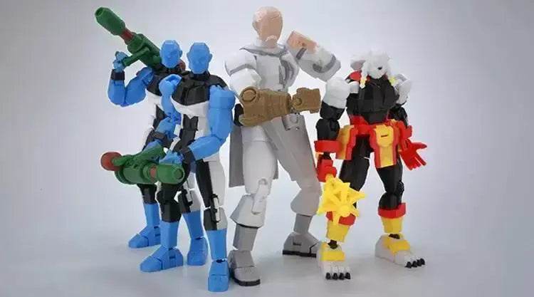 9l3d impresso invincible menino lucky13 manequim13 conquistar lex allen super-heróis anime brinquedos figuras de ação manequim modelo ornamentos
