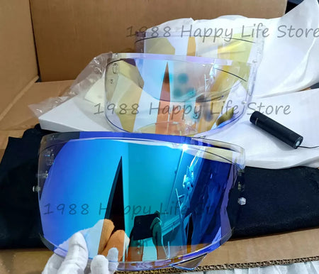 Para hjc c10 HJ-34P hj 34p viseira fotocromática acessórios da motocicleta capacete lente visor de vidro escudo tela do pára-brisa mica