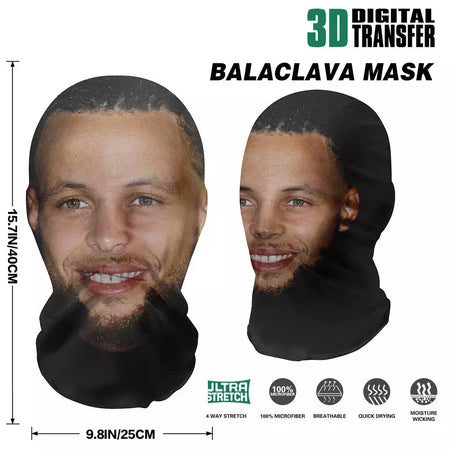 Máscara facial completa celebridade bola-jogo estrela máscara facial simulação kanye shiesty malha máscara para homens fontes de festa cosplay adereços novel