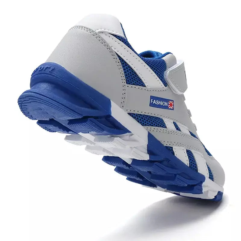 Respirável verão crianças sapatos esportivos 5-16 anos de idade meninos antiderrapante tênis de corrida para crianças confortáveis calçados de caminhada escolar