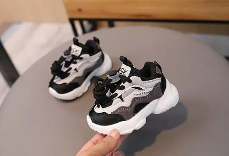 1-3 anos crianças sapatos primavera outono crianças sapatos esportivos da criança tênis unisex meninos meninas escola ao ar livre sapatos casuais