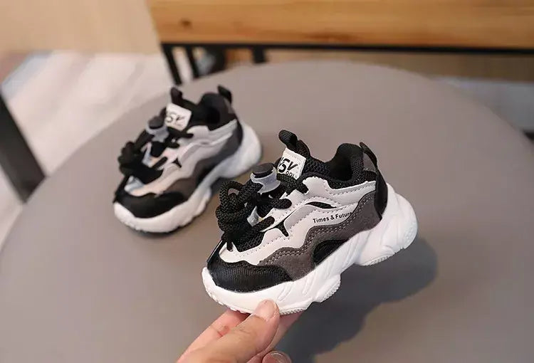 1-3 anos crianças sapatos primavera outono crianças sapatos esportivos da criança tênis unisex meninos meninas escola ao ar livre sapatos casuais
