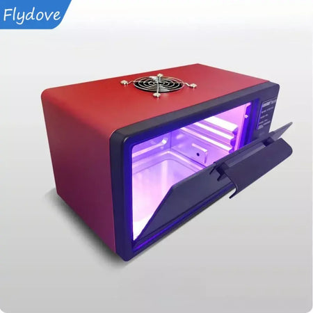 Caixa de cura uv forno de lâmpada ultravioleta 365nm 395nm 405nm led uv forno para resina uv tela flexível rápida manutenção do telefone móvel