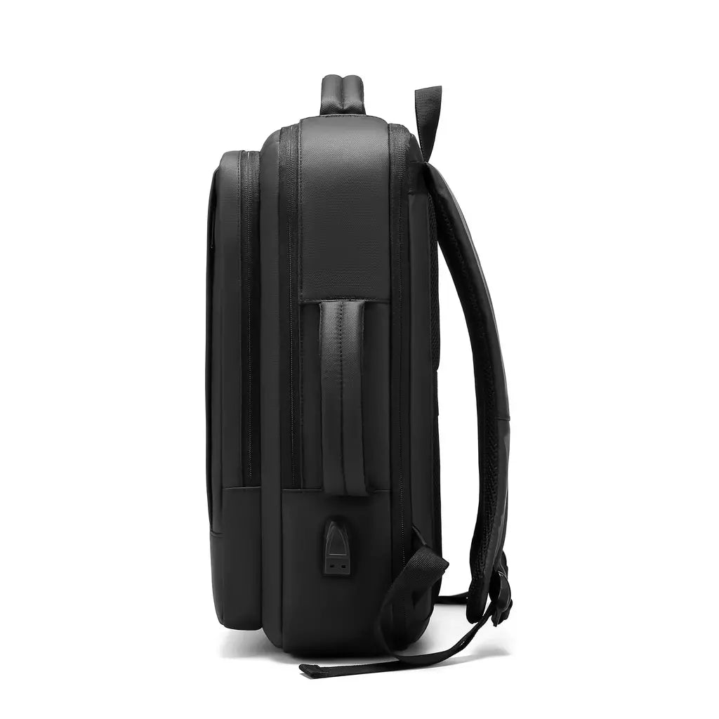 Xoky saco de negócios mochila viagem à prova dwaterproof água clássico mochila carregamento usb moda masculina atacado logotipo personalizado 2051
