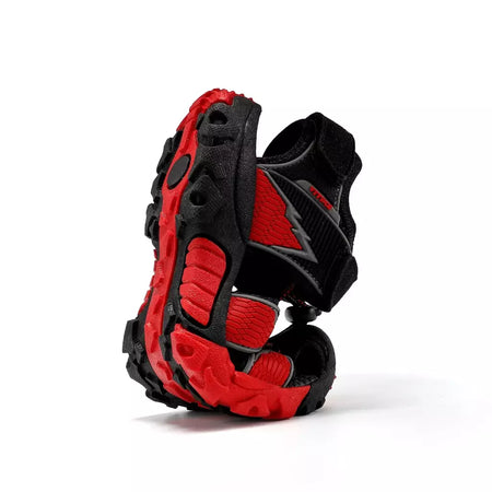 Sandálias esportivas para meninos e meninas, sandálias de verão para crianças, bico fechado, sapatos atléticos de água, sandálias para piscina e praia