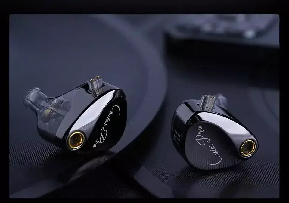 KZ Castor PRO Fone de ouvido intra-auricular HiFi Bass Dinâmico Fones de ouvido sintonizáveis de última geração Harman Target com fones de ouvido de graves aprimorados