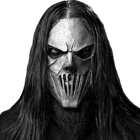 Máscara de látex de palhaço Heavy Metal Rock Slipknot Horror Skull Taylor Halloween Costume Prop perfeito para cosplay, festas, festivais