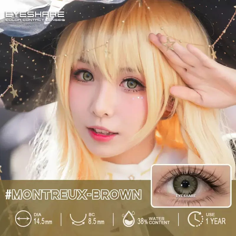AMARA 1 par de lentes de contato coloridas para olhos, lentes azuis para cosplay de anime, lentes coloridas roxas, rosa y2k, lentes vermelhas coloridas