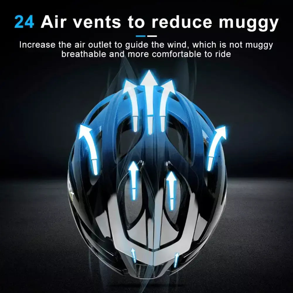 Rnox 2025 novo capacete de ciclismo ultraleve, boné de segurança para bicicleta, para mulheres e homens, equipamentos de corrida, capacetes mtb