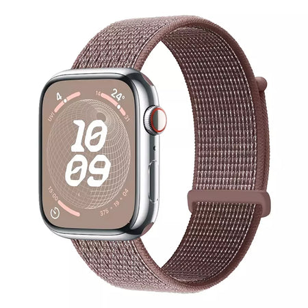Pulseira de Nylon Respirável para Apple Watch, Alça de Substituição, Ultra 2 1, 49mm, Série 9, 8, 7, 6, 5, 4, 3, SE, 44mm, 45mm, 41 milímetros, 44 milímetros