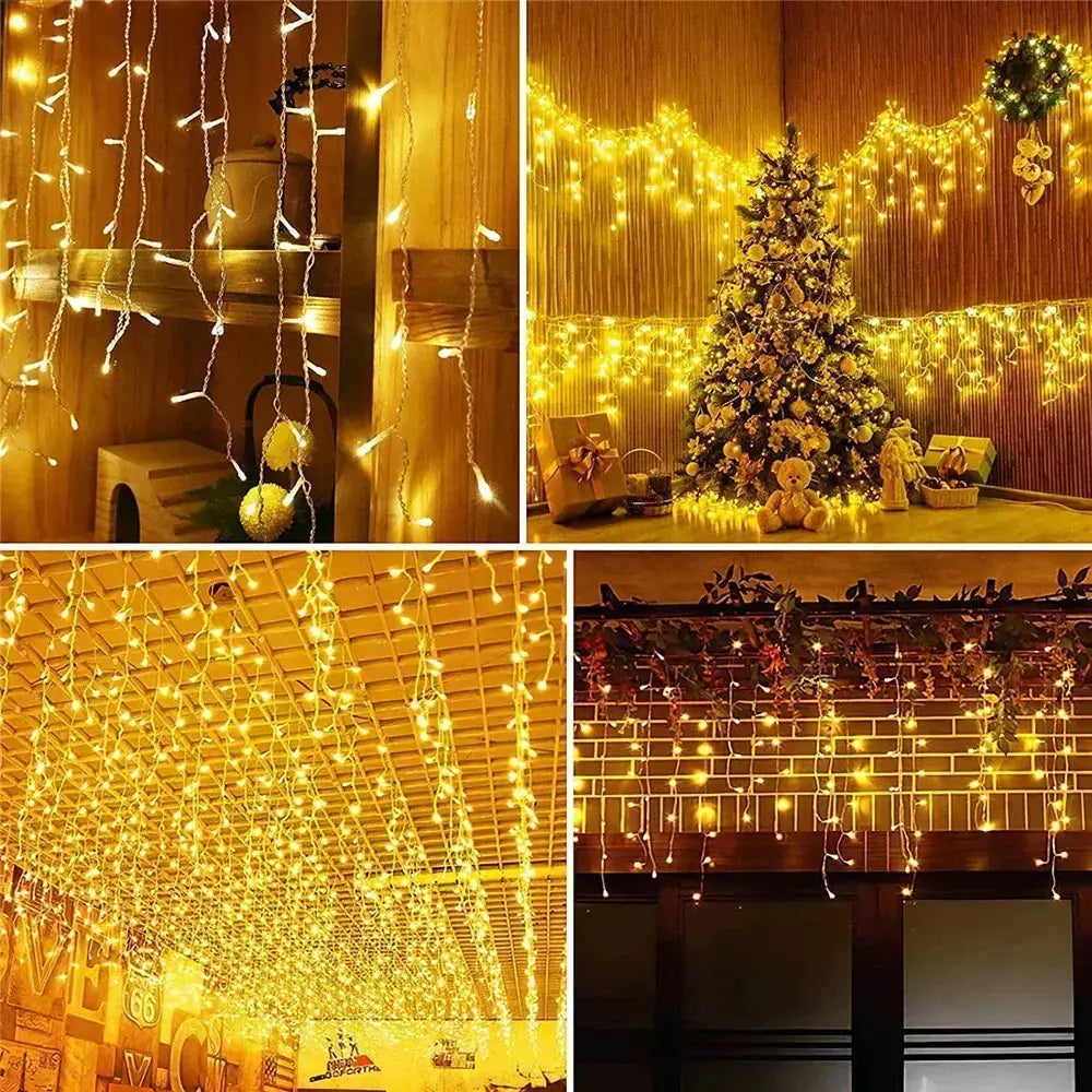 Led solar luz da corda ao ar livre jardim luzes de fadas led cintilação lâmpada à prova dwaterproof água para decoração festa natal 3.5m guirlandas jardim