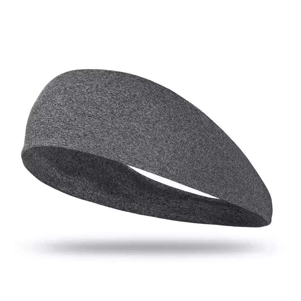 Elastic Absorbent Sports Headband para homens e mulheres, bandagem de cabelo, suor, corrida, fitness, ciclismo, corrida, tênis, ioga, academia