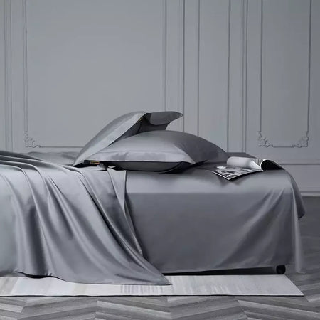 Twin único duplo rainha rei conjunto de cama cor sólida 1000tc algodão egípcio conjunto capa edredão folha lençol fronhas