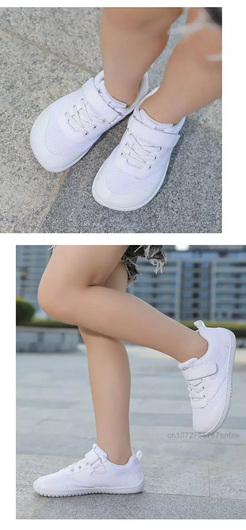Novos meninos meninas tênis crianças largas sapatos descalços naturalmente spracam sapatos da criança pequena grande criança