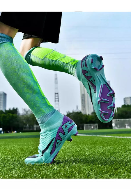 Botas de Campo de Futebol masculino, Treino Grama, Futsal, Sapatos de Futebol, Chuteiras Leves, Ao ar livre, Qualidade, Novo, Original