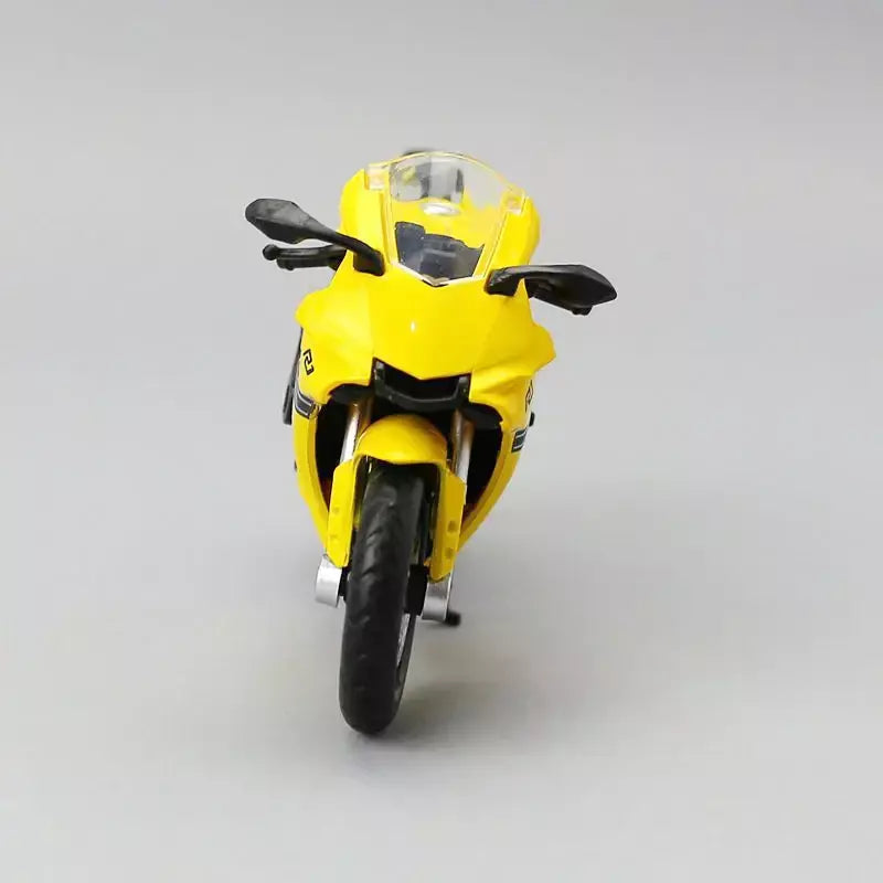 Motocicleta liga e plástico modelo brinquedo, Caipo GSX-R1000 YZF-R1 Vespa 200, 1:18