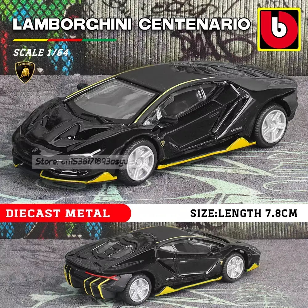 Bburago 1:64 ônibus volkswagen porsche ford mustang audi bmw liga carro de luxo fundição modelo de carro brinquedo coleção presente