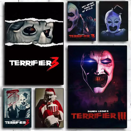 Halloween terror terror filme anime cartazes pegajosos whitepaper imprime cartazes arte kawaii decoração do quarto