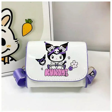 Anime bonito kuromi ponto crossbody sacos meninas mulheres marca de luxo saco alta qualidade mini designer sacos presentes