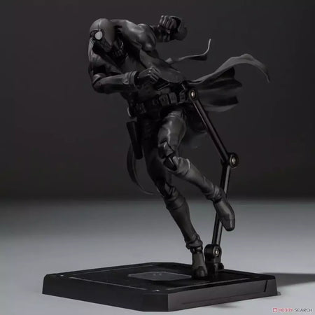 Homem aranha noir peter parker final homem aranha terra-90214 escuridão preto marvel lenda shf brinquedos figura de ação modelo crianças presente
