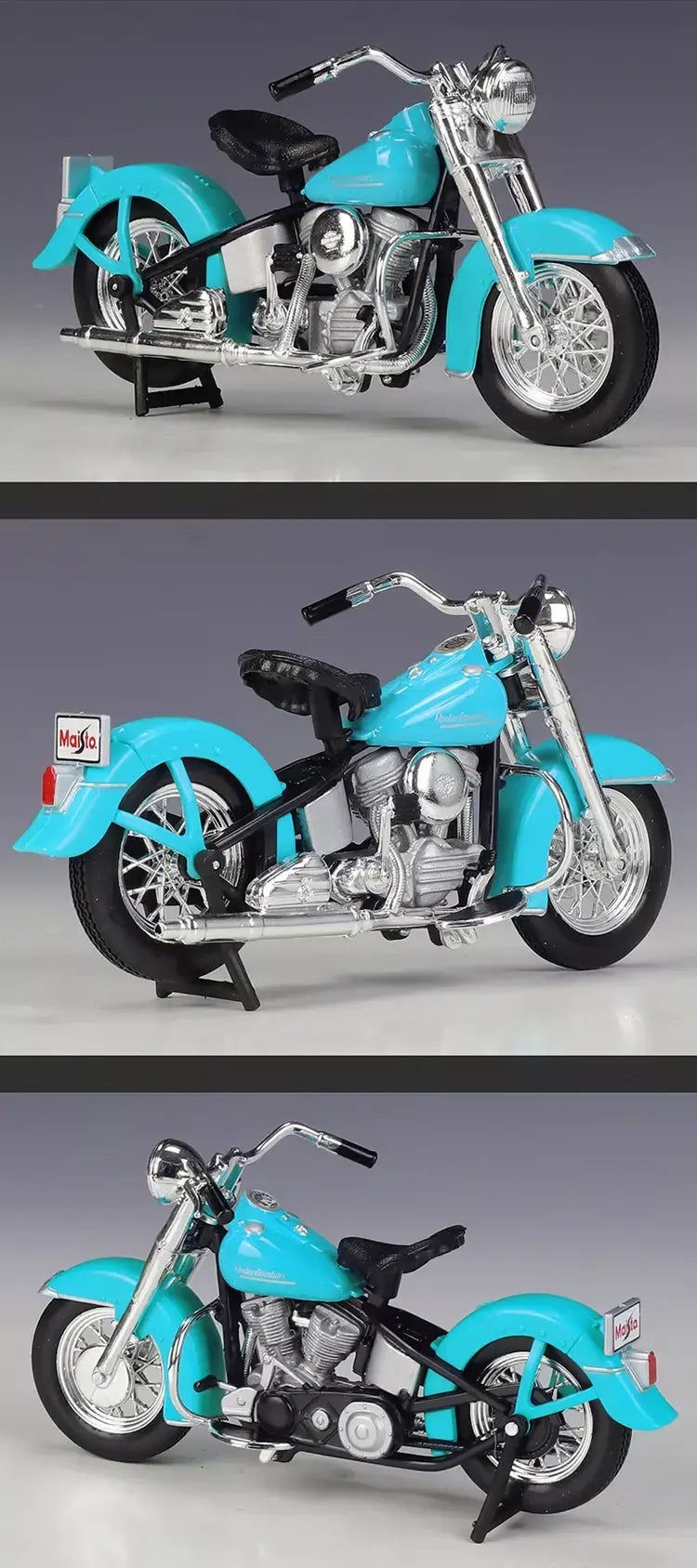 Maisto 1:18 harley davidson 74fl hydra glide liga modelo da motocicleta simulação diecast metal brinquedo motocicleta modelo crianças presentes