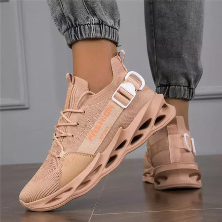 Venda quente moda roxo tênis casuais das mulheres dos homens lâmina tênis de corrida tamanho grande 48 luz respirável sapatos esportivos masculino malha tênis
