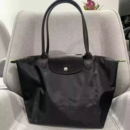 Bolsa de Ombro de Nylon para Mulheres Bolsas de Grande Capacidade Sacola Clássica, Designer Dobrável, Moda Casual, Alta Qualidade