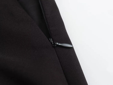 TRAF-Mini Saia de Cintura Alta Feminina, Saia Arco Elegante, Streetwear Luxo, Saias Designer, Primavera, Verão, Nova