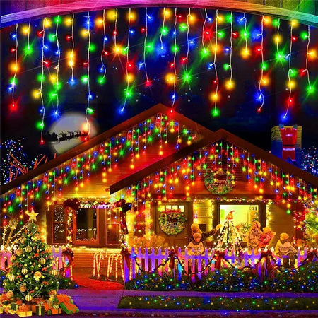 Led solar luz da corda ao ar livre jardim luzes de fadas led cintilação lâmpada à prova dwaterproof água para decoração festa natal 3.5m guirlandas jardim