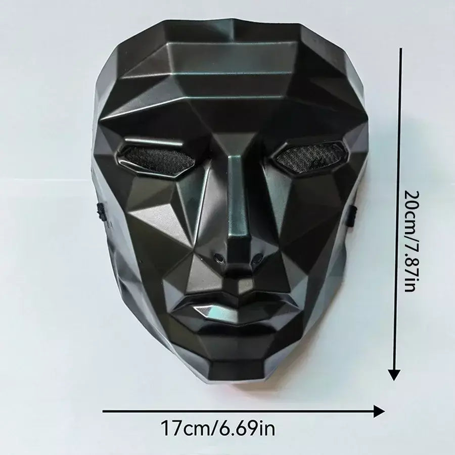 1pc máscara facial de gato de halloween-máscara de festa de forma especial, cosplay de férias, decoração de festival, acessório de fantasia quente