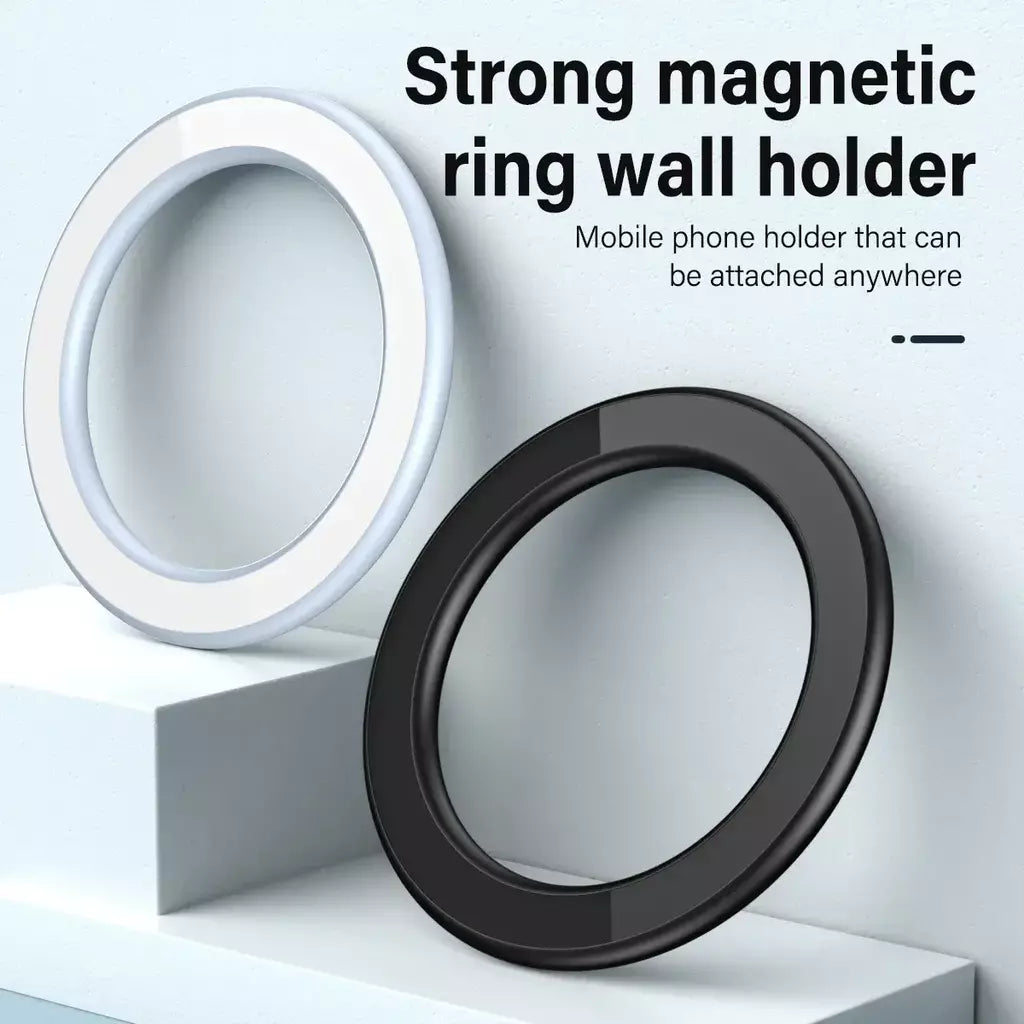 Anel magnético titular para iphone 14 13 12 ímã de parede suporte do telefone móvel magnético magsafe suporte do telefone do carro universal ipad telefone