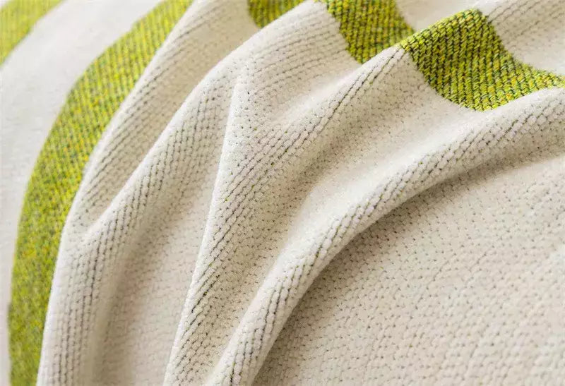 Chenille Sofá Throw Blanket com Tassel, Modern Luxury Cover, Four Season Sofa Cover, Full Covers, Dustproof, Toalha de casa, 1 Pc