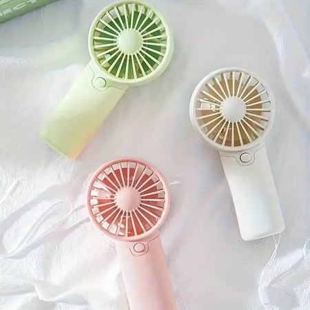 Mini ventilador portátil leve ventilador de mão aa ventilador de refrigeração a pilhas para escritório ao ar livre viagem acampamento