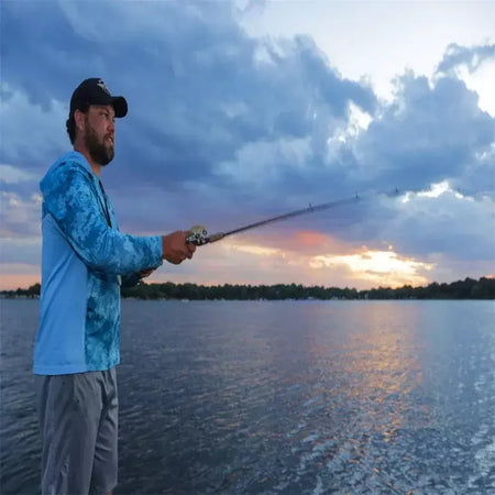 2025 sublimação meio zíper fino ajuste hoodie personalizado venda quente impressão camisa de pesca à prova ultravioleta torneio camisa de pesca