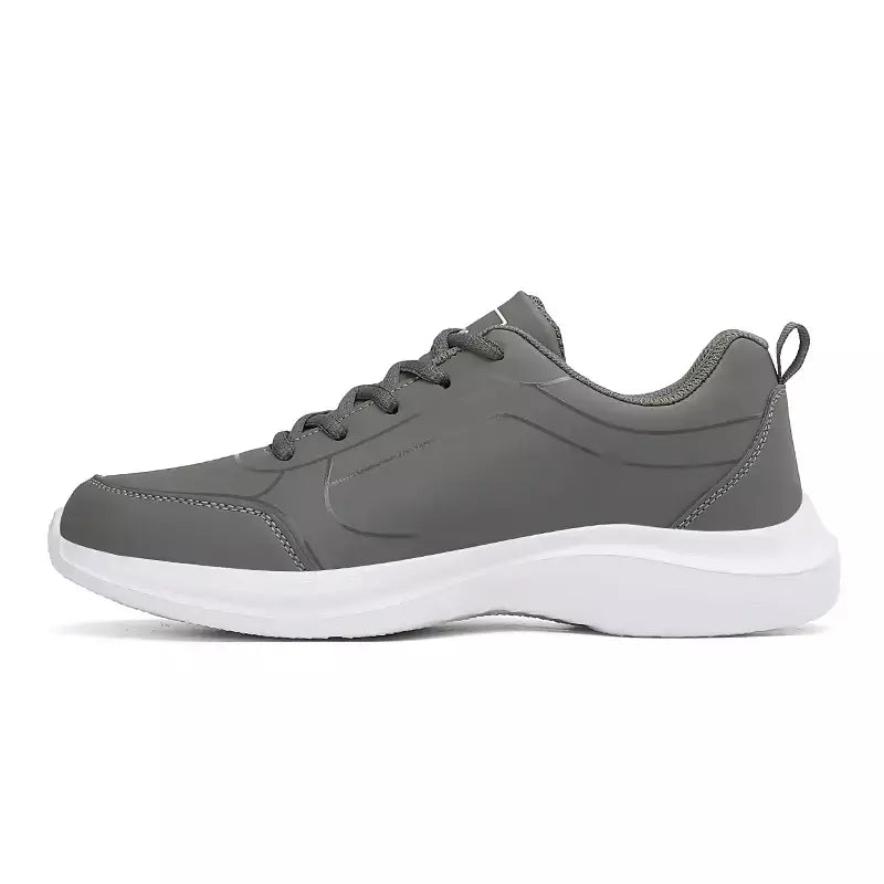 Novos homens tênis de corrida inverno quente masculino tênis antiderrapante respirável sapatos de caminhada rendas até sapatos casuais macios leves