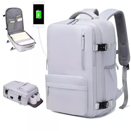 Mochila Laptop para Homens e Mulheres, Mochila Impermeável de Lazer de Viagem, Bolsa para Computador com Compartimento de Sapato 15";;VERDADEIRO;;"910hei,15 polegadas