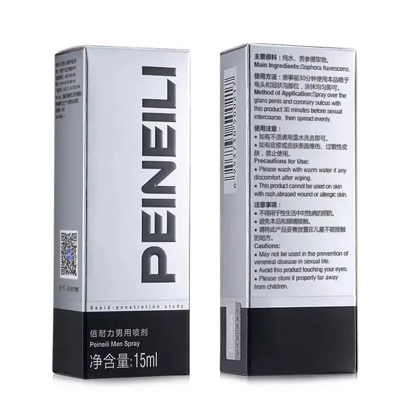 Peineili masculino sexo spray masculino uso externo para pênis faz seu sexo mais durão por mais de 30 minutos creme de ampliação do pênis venda quente