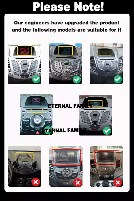 Rádio do carro carplay android 15 para ford fiesta mk 6 para ford fiesta mk 7 2008 - 2019 reprodutor de vídeo multimídia tela sensível ao toque gps automático
