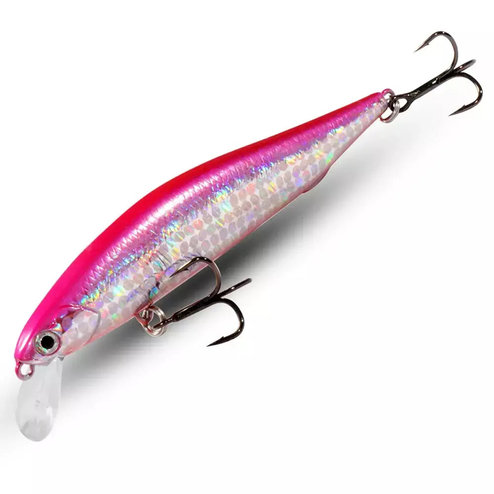 Afundando minow 5g 7g 10g 14g isca de pesca sistema equilíbrio gravidade impulso elenco isca profunda manivela wobbler gancho pesca engrenagem jerkbait