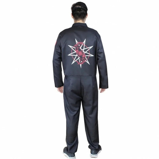 Macacão Slipknot masculino, traje Cosplay para festa do Dia das Bruxas, macacões sem máscara, adereços novos