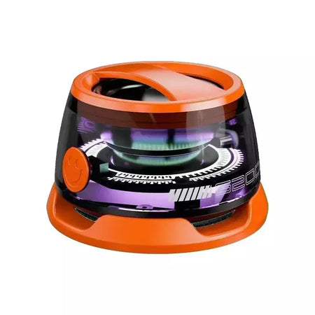 Vikefon portátil mini alto-falante bluetooth g200 rgb iluminação alto-falante magnético bt5.3 mini caixa de som 7 horas reprodução suporte do telefone