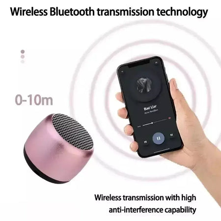 Bluetooth m1 alto-falante portátil música estéreo surround mini usb ao ar livre subwoofer alto-falante reprodutor de áudio alto-falante microfone
