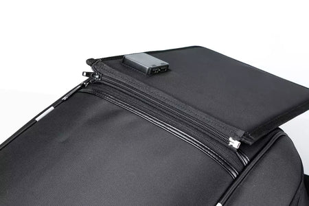 Kingsons bolsa masculina à prova d'água, mochila para laptop de 17 polegadas com carregamento usb externo, mochila antifurto para laptop, multicamadas