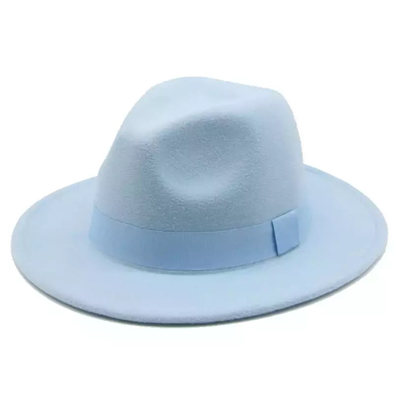 chapeu feminino chapeu chapeu masculino gorro Chapéu fedora mulheres fita banda homens chapéus de aba larga igreja casamento clássico bege branco chapéu do inverno das mulheres dos homens 2021 new gorras hombre
