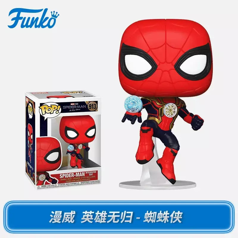 Funko pop original marvel capitão américa hulk homem-aranha myers norman osborn figura de ação brinquedos para meninos meninas crianças presente