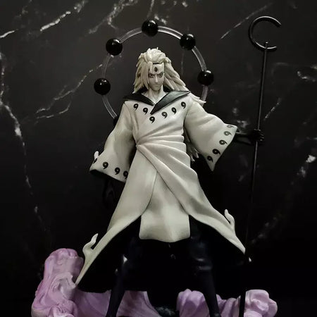 28cm naruto anime figura uchiha madara estatueta de ação gk colecionável decoração ornamento modelo brinquedos boneca presente aniversário para crianças